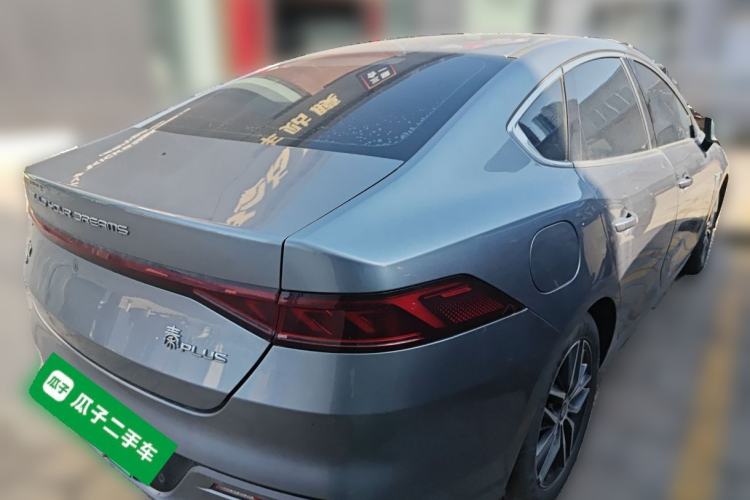 Used BYD Qin PLUS 2021 DM-i 55KM Flagship Model Rear Right 45 Deg