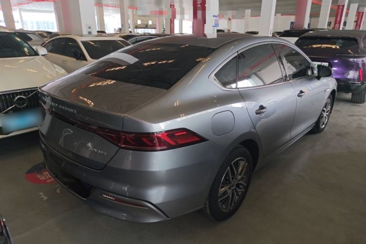 Used BYD Qin PLUS 2021 DM-i 55KM Flagship Model Rear Right 45 Deg
