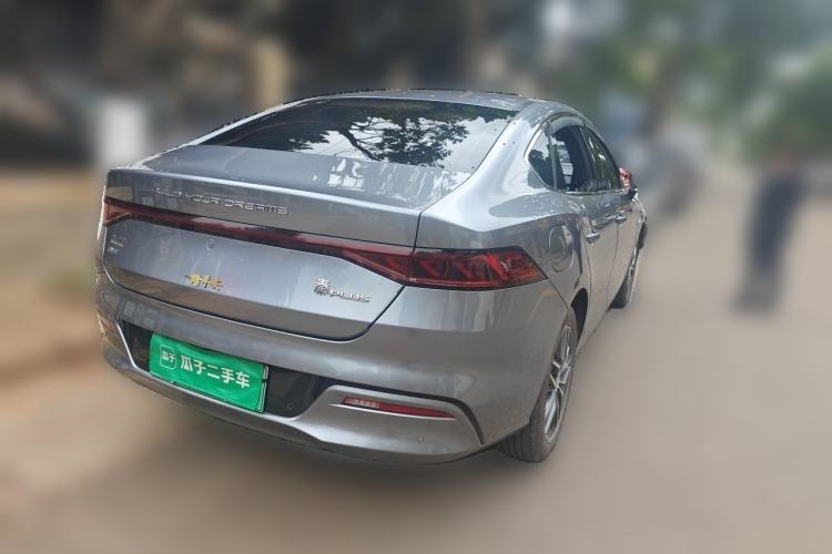 Used BYD Qin PLUS 2021 DM-i 55KM Flagship Model Rear Right 45 Deg