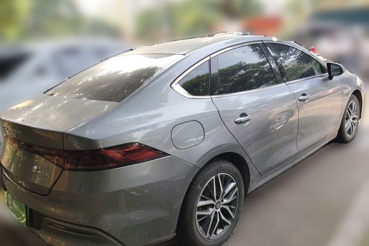 Used BYD Qin PLUS 2021 DM-i 55KM Flagship Model Rear Right 45 Deg
