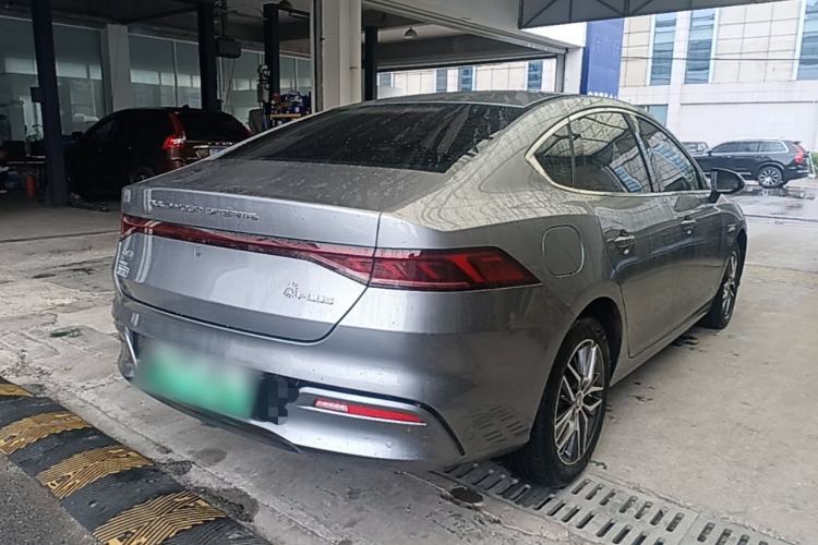 Used BYD Qin PLUS 2021 DM-i 55KM Flagship Model Rear Right 45 Deg