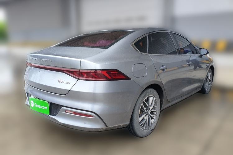 Used BYD Qin PLUS 2021 DM-i 55KM Flagship Model Rear Right 45 Deg