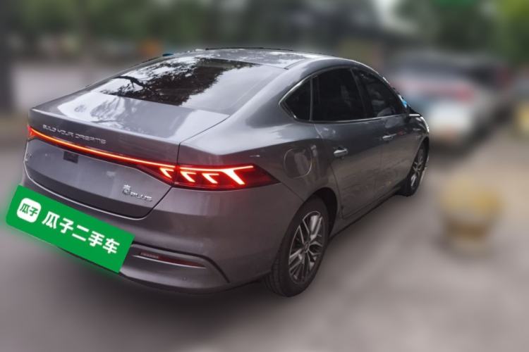 Used BYD Qin PLUS 2021 DM-i 55KM Flagship Model Rear Right 45 Deg