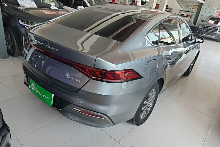 Used BYD Qin PLUS 2021 DM-i 55KM Prestige Model Rear Right 45 Deg