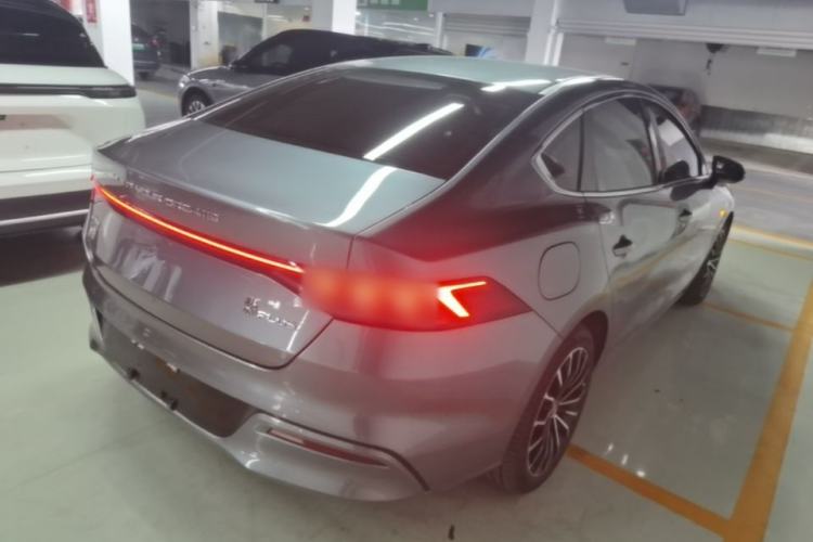 Used BYD Qin PLUS 2021 EV 600KM Flagship Model Rear Right 45 Deg