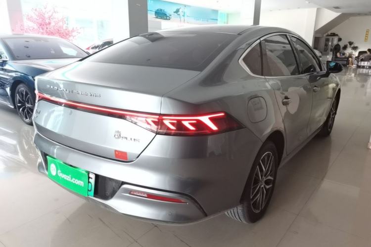Used BYD Qin PLUS 2021 DM-i 120KM Flagship Model Rear Right 45 Deg