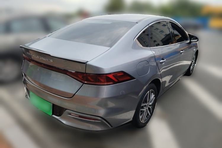 Used BYD Qin PLUS 2021 DM-i 55KM Flagship Model Rear Right 45 Deg