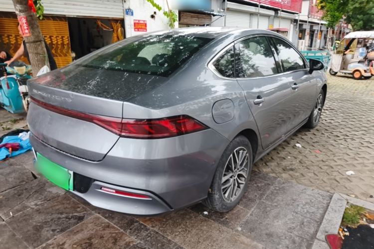 Used BYD Qin PLUS 2021 EV 400KM Luxury Model Rear Right 45 Deg