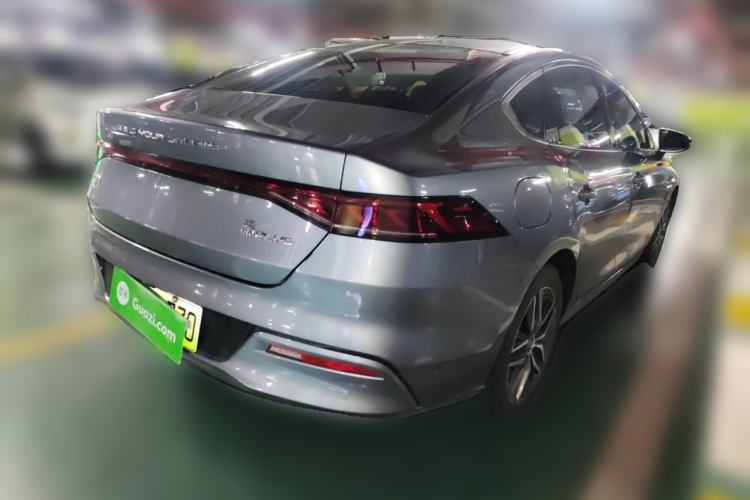 Used BYD Qin PLUS 2021 DM-i 55KM Flagship Model Rear Right 45 Deg
