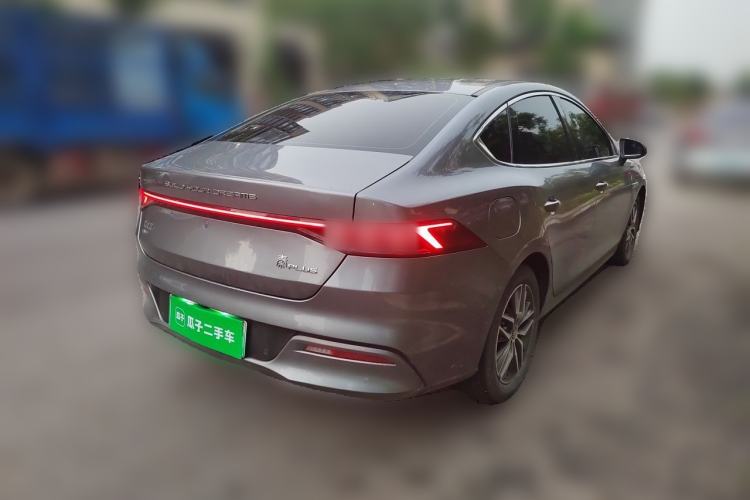 Used BYD Qin PLUS 2021 DM-i 55KM Flagship Model Rear Right 45 Deg