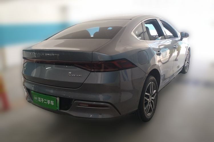 Used BYD Qin PLUS 2021 DM-i 55KM Flagship Model Rear Right 45 Deg
