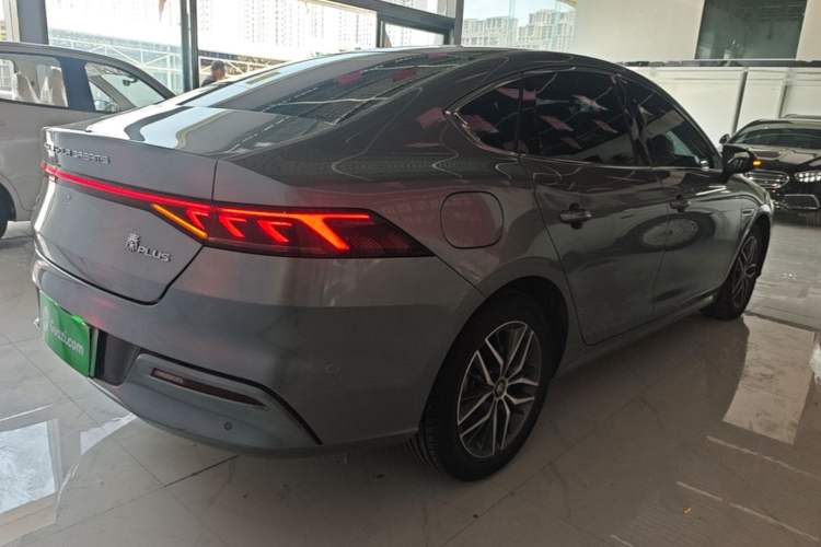 Used BYD Qin PLUS 2021 DM-i 55KM Flagship Model Rear Right 45 Deg