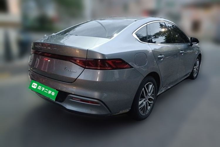 Used BYD Qin PLUS 2021 DM-i 55KM Flagship Model Rear Right 45 Deg
