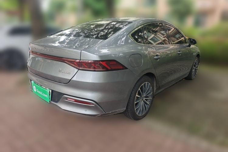Used BYD Qin PLUS 2021 EV 600KM Flagship Model Rear Right 45 Deg
