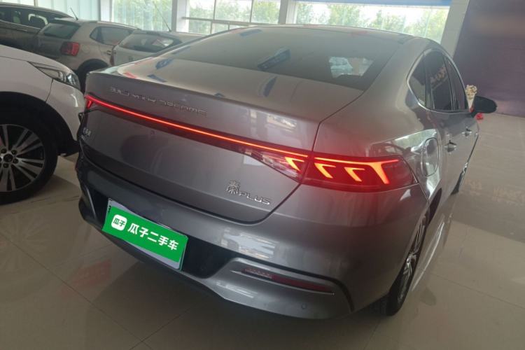Used BYD Qin PLUS 2021 DM-i 55KM Flagship Model Rear Right 45 Deg
