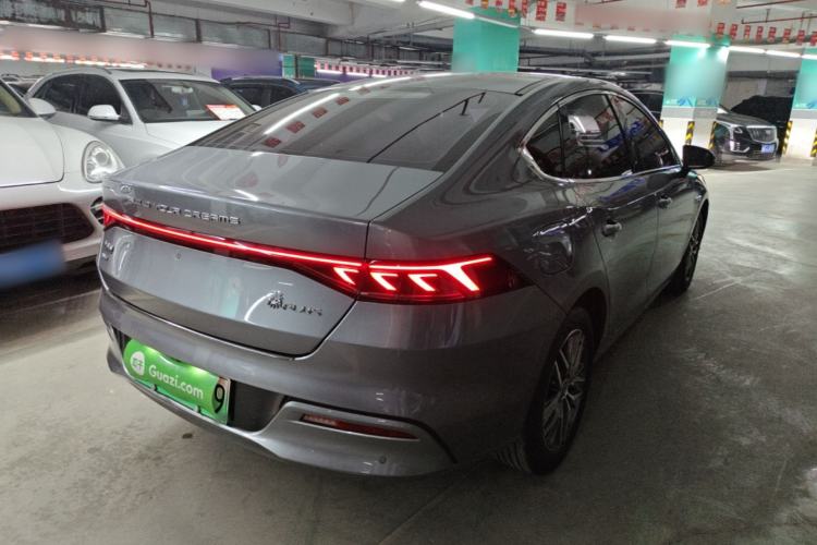 Used BYD Qin PLUS 2021 DM-i 55KM Flagship Model Rear Right 45 Deg
