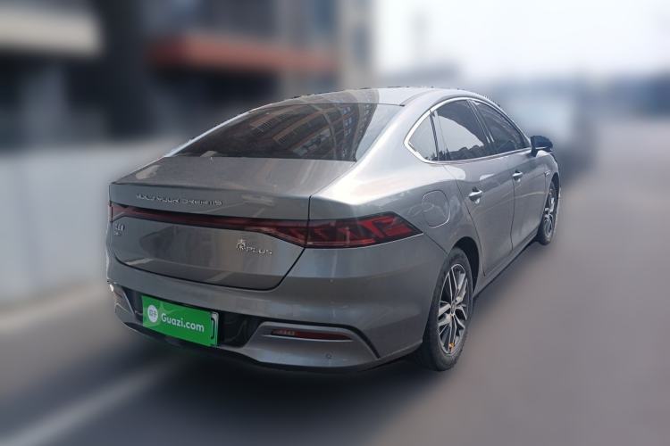 Used BYD Qin PLUS 2021 DM-i 55KM Flagship Model Rear Right 45 Deg
