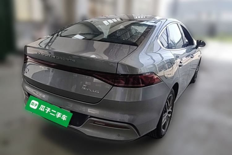 Used BYD Qin PLUS 2021 DM-i 55KM Flagship Model Rear Right 45 Deg