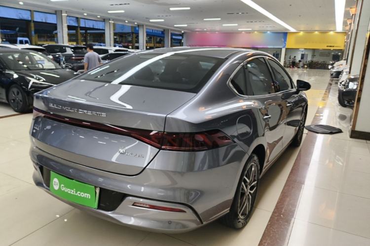 Used BYD Qin PLUS 2021 EV 400KM Luxury Model Rear Right 45 Deg