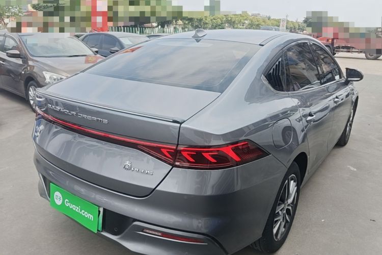 Used BYD Qin PLUS 2021 DM-i 120KM Prestige Model Rear Right 45 Deg