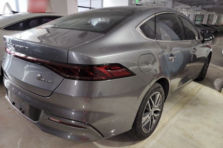 Used BYD Qin PLUS 2021 DM-i 55KM Flagship Model Rear Right 45 Deg