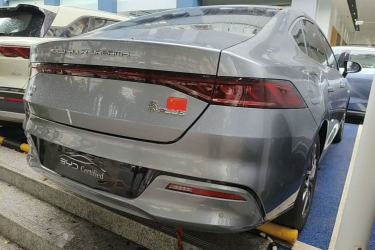 Used BYD Qin PLUS 2021 DM-i 55KM Flagship Model Rear Right 45 Deg