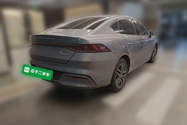 Used BYD Qin PLUS 2021 DM-i 55KM Flagship Model Rear Right 45 Deg