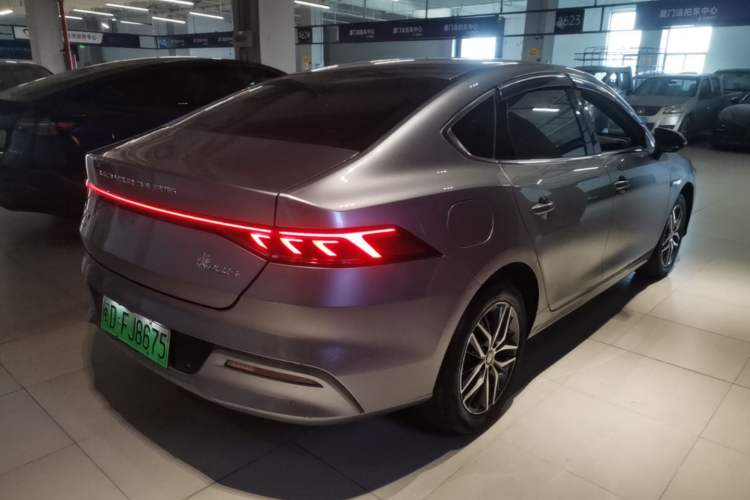 Used BYD Qin PLUS 2021 DM-i 120KM Flagship Model Rear Right 45 Deg