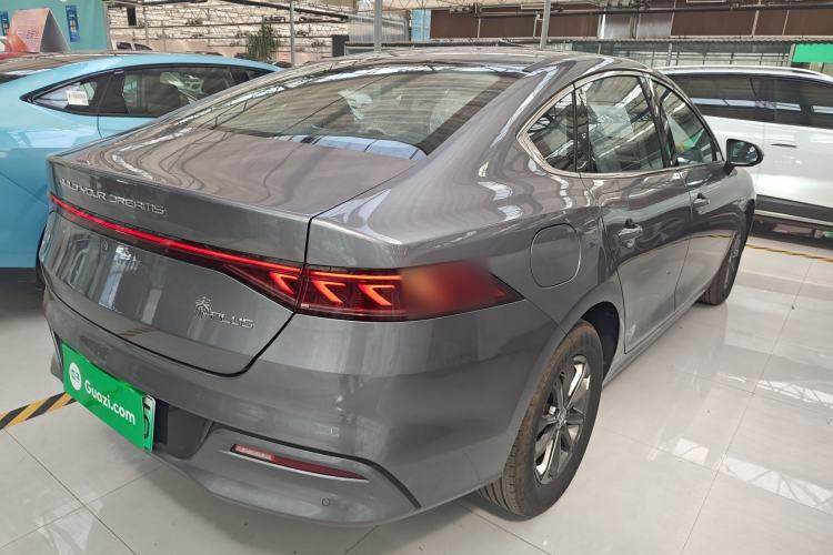 Used BYD Qin PLUS 2021 EV 400KM Leading Comfort Edition Rear Right 45 Deg