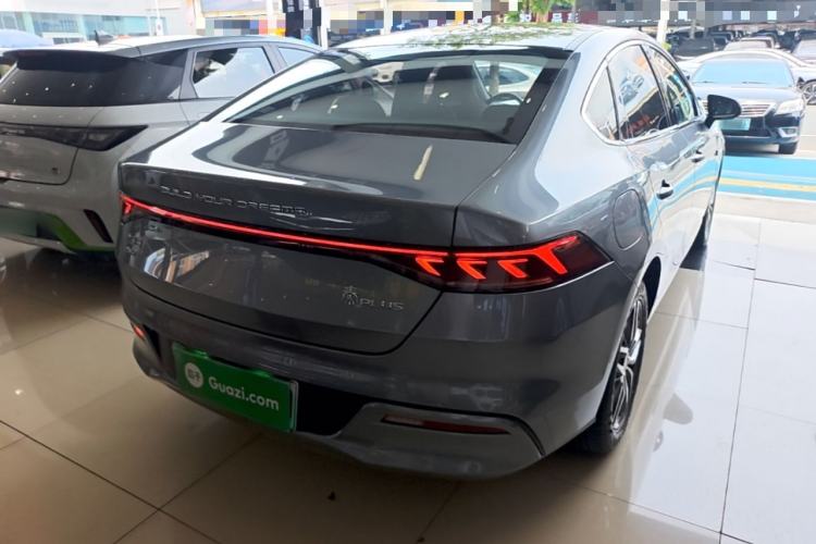 Used BYD Qin PLUS 2021 DM-i 55KM Flagship Model Rear Right 45 Deg