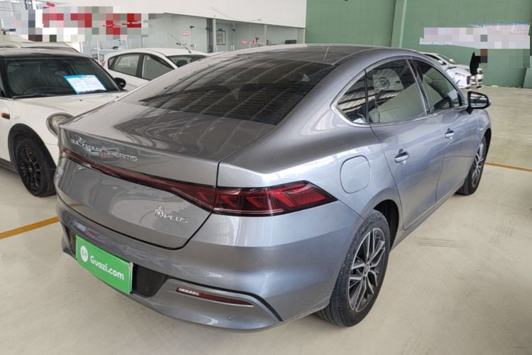 Used BYD Qin PLUS 2021 EV 400KM Luxury Model Rear Right 45 Deg
