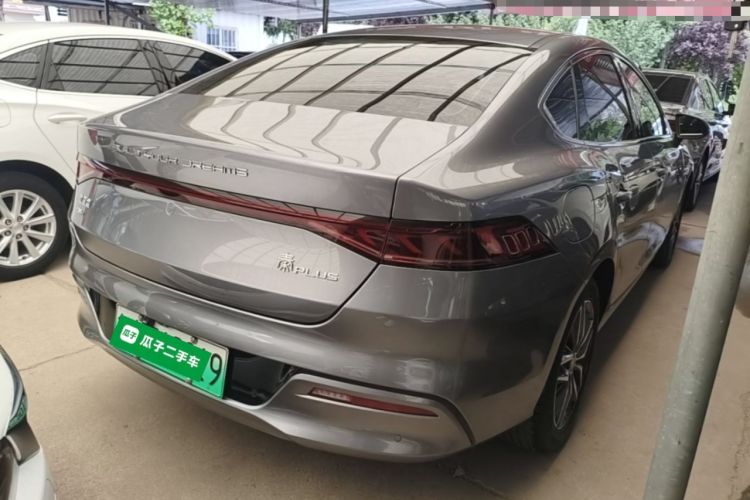 Used BYD Qin PLUS 2021 DM-i 55KM Flagship Model Rear Right 45 Deg