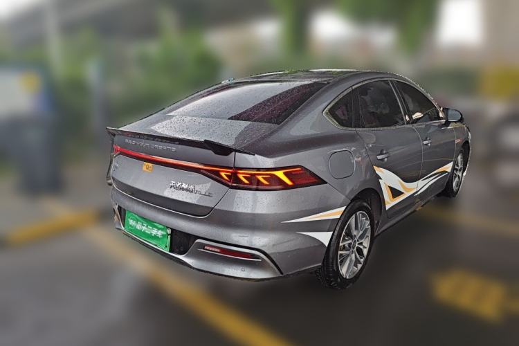 Used BYD Qin PLUS 2021 EV 400KM Luxury Model Rear Right 45 Deg