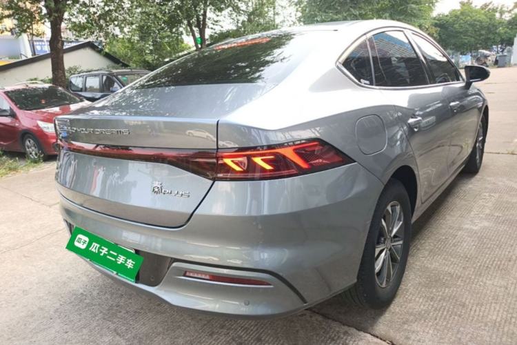 Used BYD Qin PLUS 2021 DM-i 55KM Prestige Model Rear Right 45 Deg