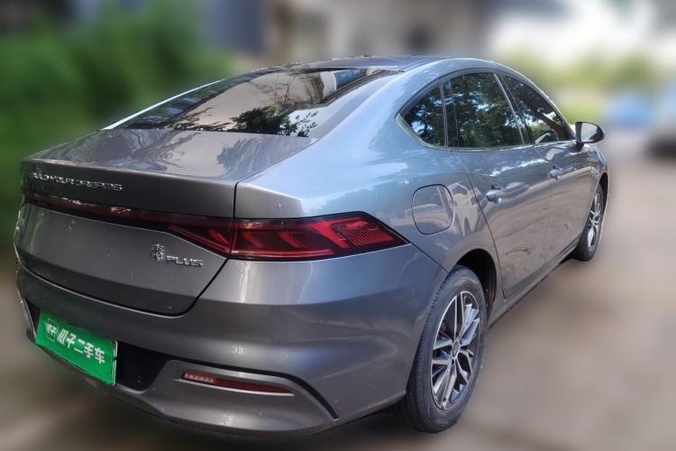 Used BYD Qin PLUS 2021 DM-i 120KM Prestige Model Rear Right 45 Deg