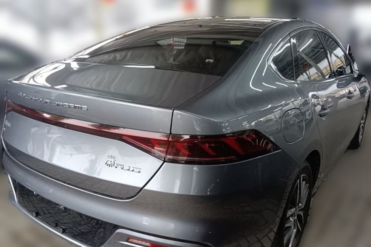 Used BYD Qin PLUS 2021 EV 500KM Luxury Model Rear Right 45 Deg