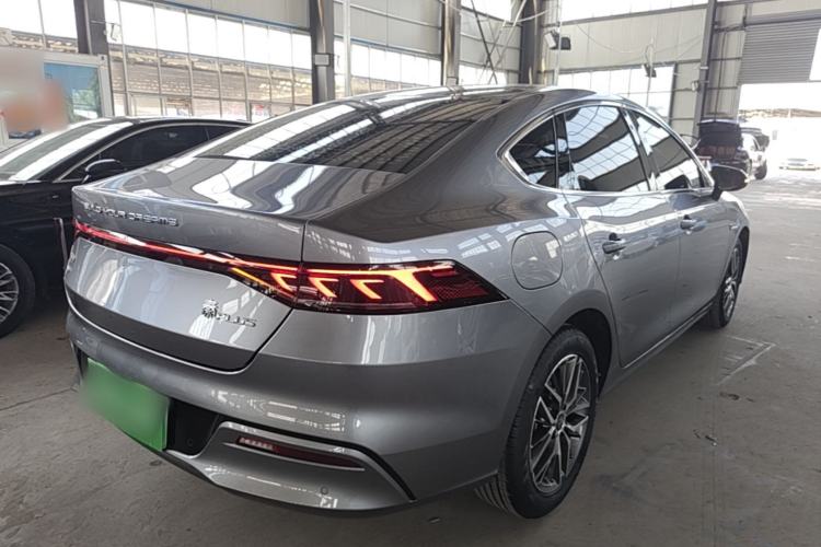 Used BYD Qin PLUS 2021 DM-i 55KM Flagship Model Rear Right 45 Deg