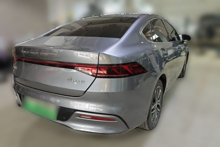 Used BYD Qin PLUS 2021 EV 500KM Luxury Model Rear Right 45 Deg