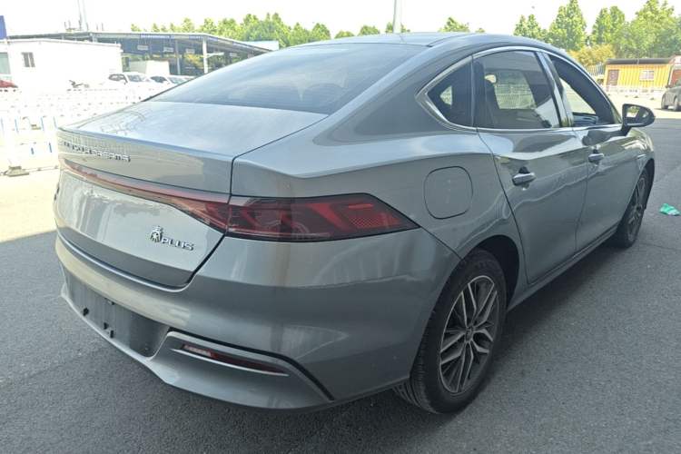 Used BYD Qin PLUS 2021 DM-i 55KM Flagship Model Rear Right 45 Deg