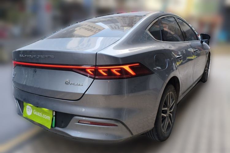 Used BYD Qin PLUS 2021 DM-i 55KM Flagship Model Rear Right 45 Deg
