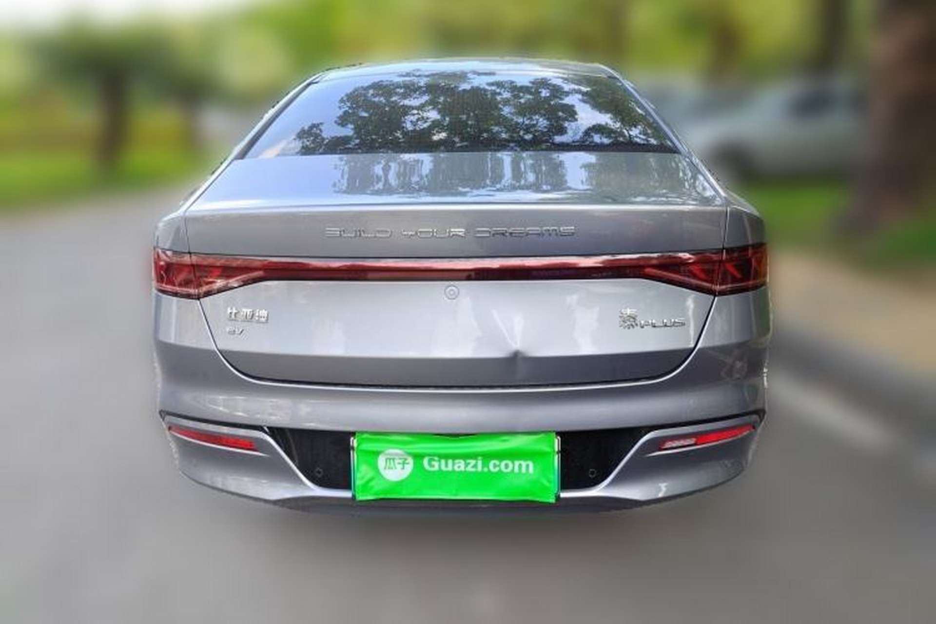 Used BYD Qin PLUS 2021 EV 500KM Premium Model Rear