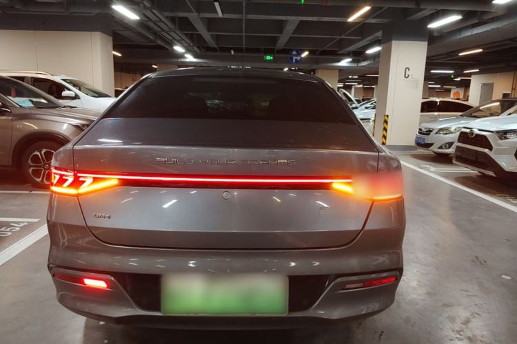 Used BYD Qin PLUS 2021 DM-i 55KM Flagship Model Rear