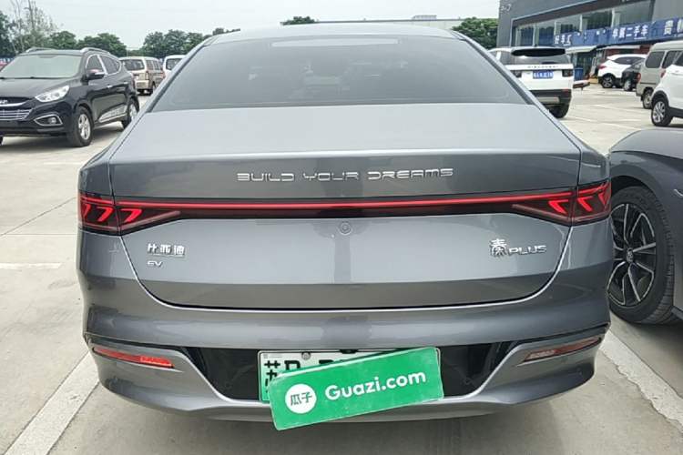 Used BYD Qin PLUS 2021 EV 500KM Premium Model Rear