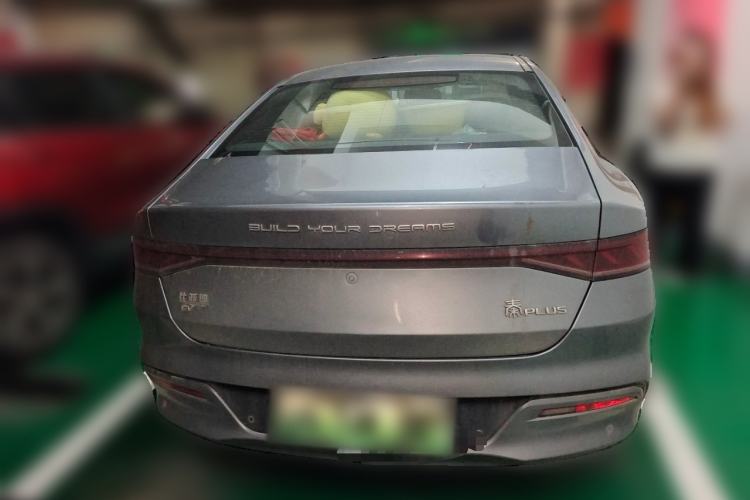 Used BYD Qin PLUS 2021 EV 500KM Luxury Model Rear