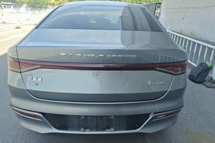 Used BYD Qin PLUS 2021 DM-i 55KM Flagship Model Rear