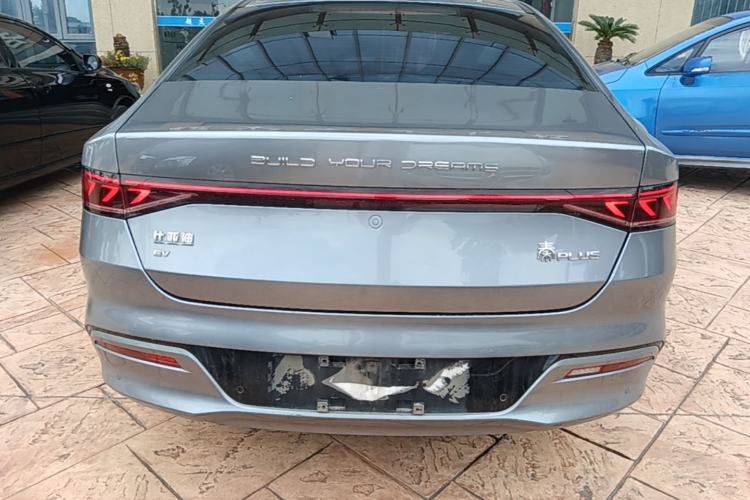 Used BYD Qin PLUS 2021 EV 500KM Luxury Model Rear