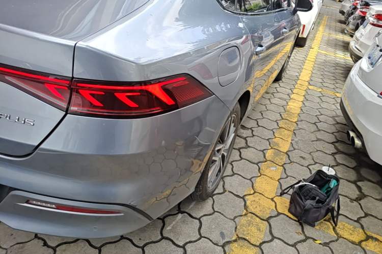 Used BYD Qin PLUS 2021 DM-i 55KM Flagship Model Right Rear Taillight