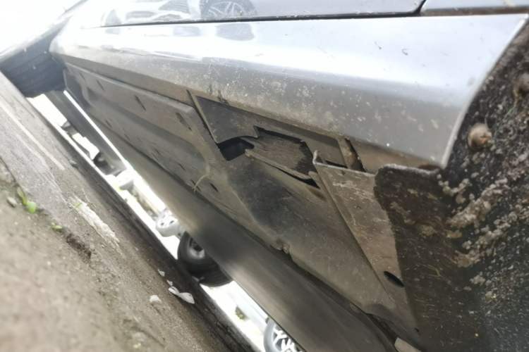 Used BYD Qin PLUS 2021 EV 500KM Luxury Model Right Side Sill