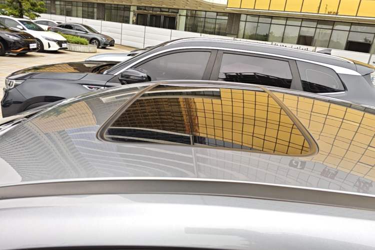 Used BYD Qin PLUS 2021 DM-i 55KM Flagship Model Roof