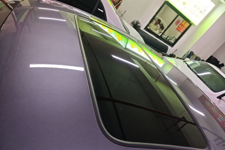 Used BYD Qin PLUS 2021 EV 500KM Luxury Model Roof